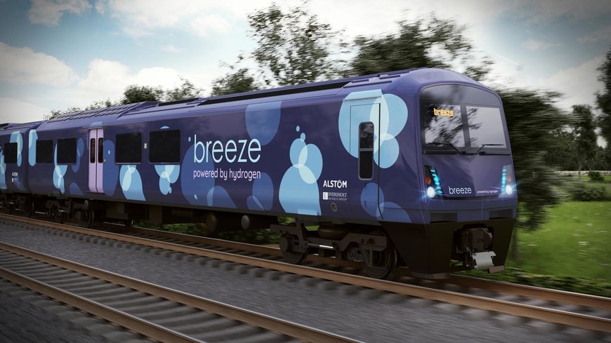 Eversholt Rail and Alstom invest a further £1 million in Breeze hydrogen train programme